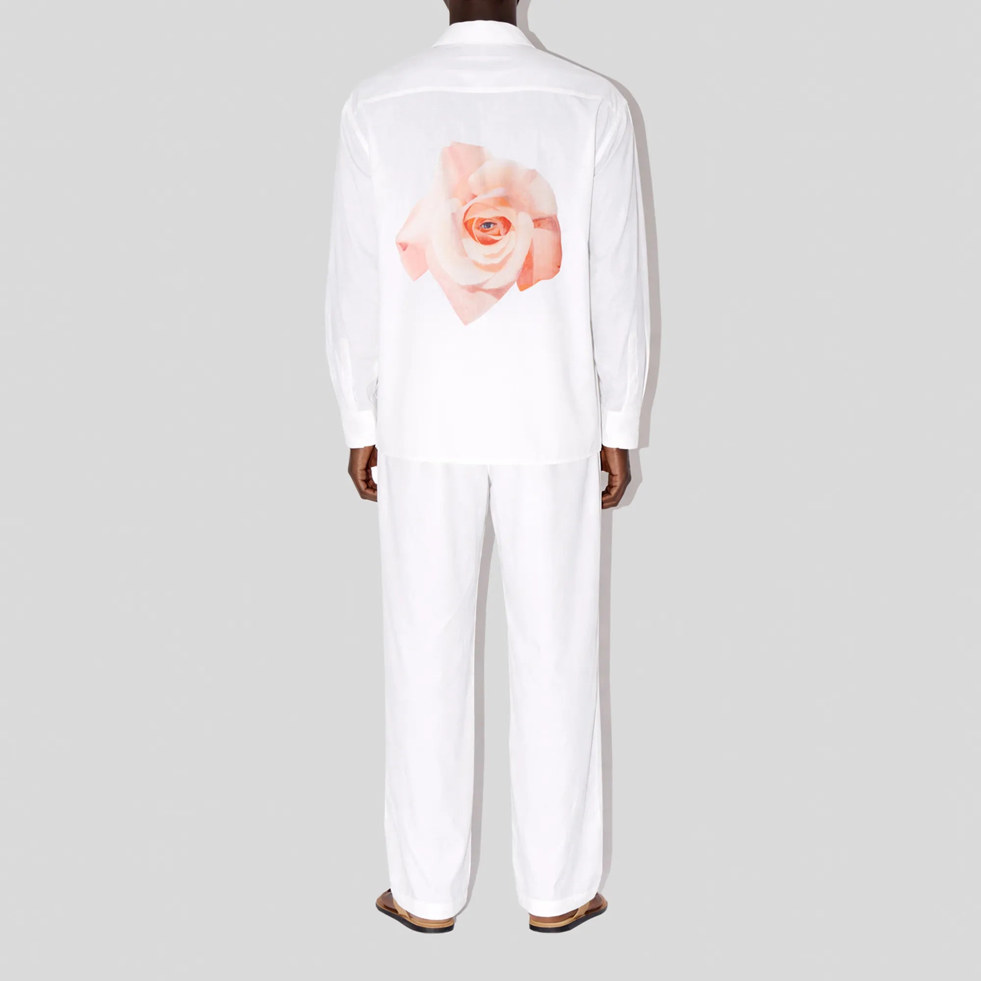 Paris White Oversized Shirt