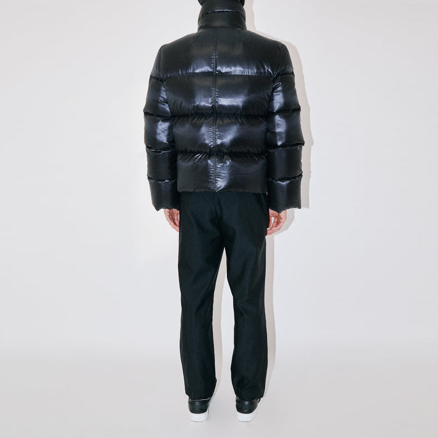 LuxLite Black Puffer Jacket