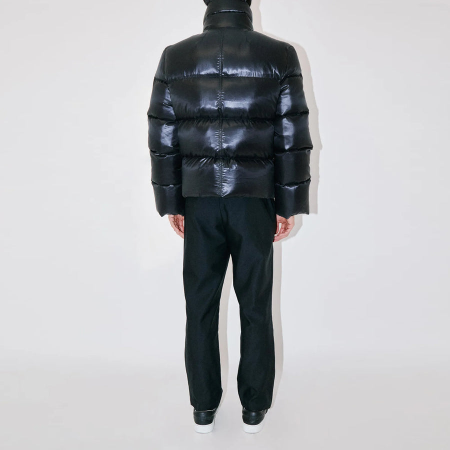 LuxLite Black Puffer Jacket