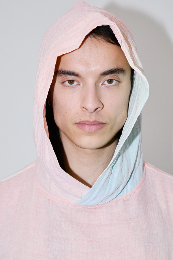 AngelWeave Indus Gauze Sleeveless Hoodie