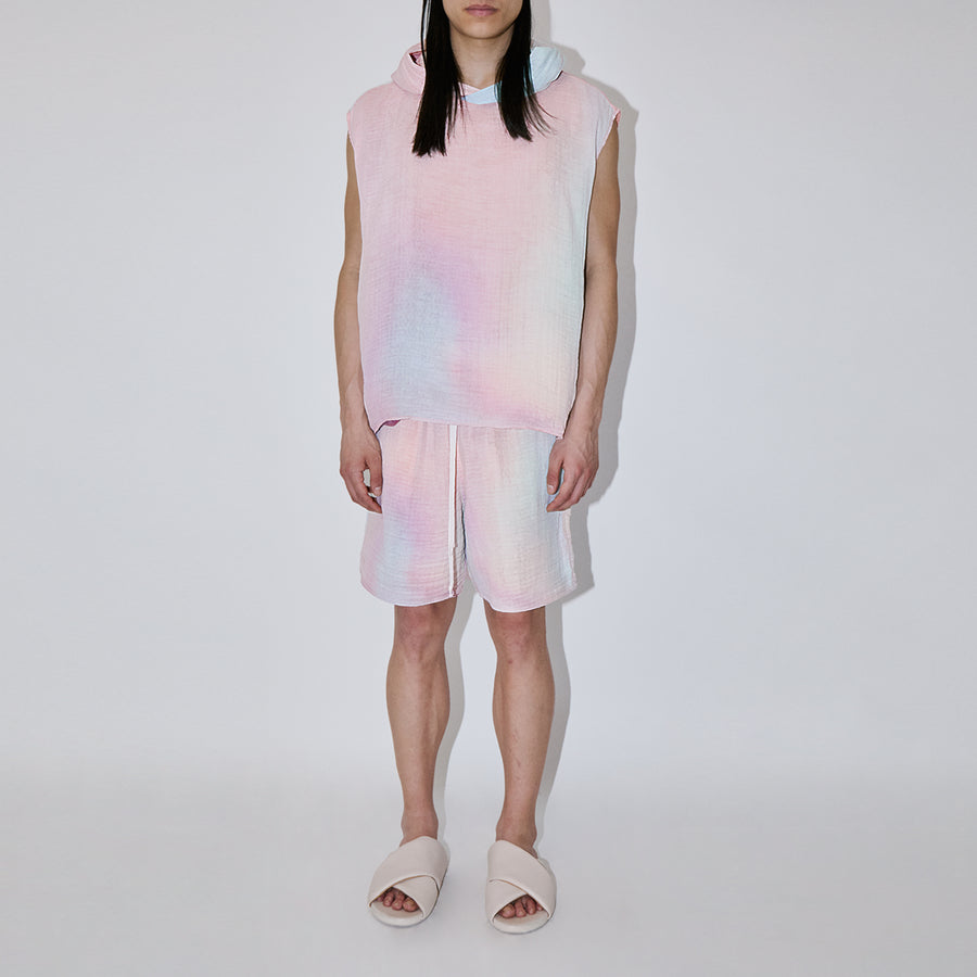 AngelWeave Indus Gauze Sleeveless Hoodie