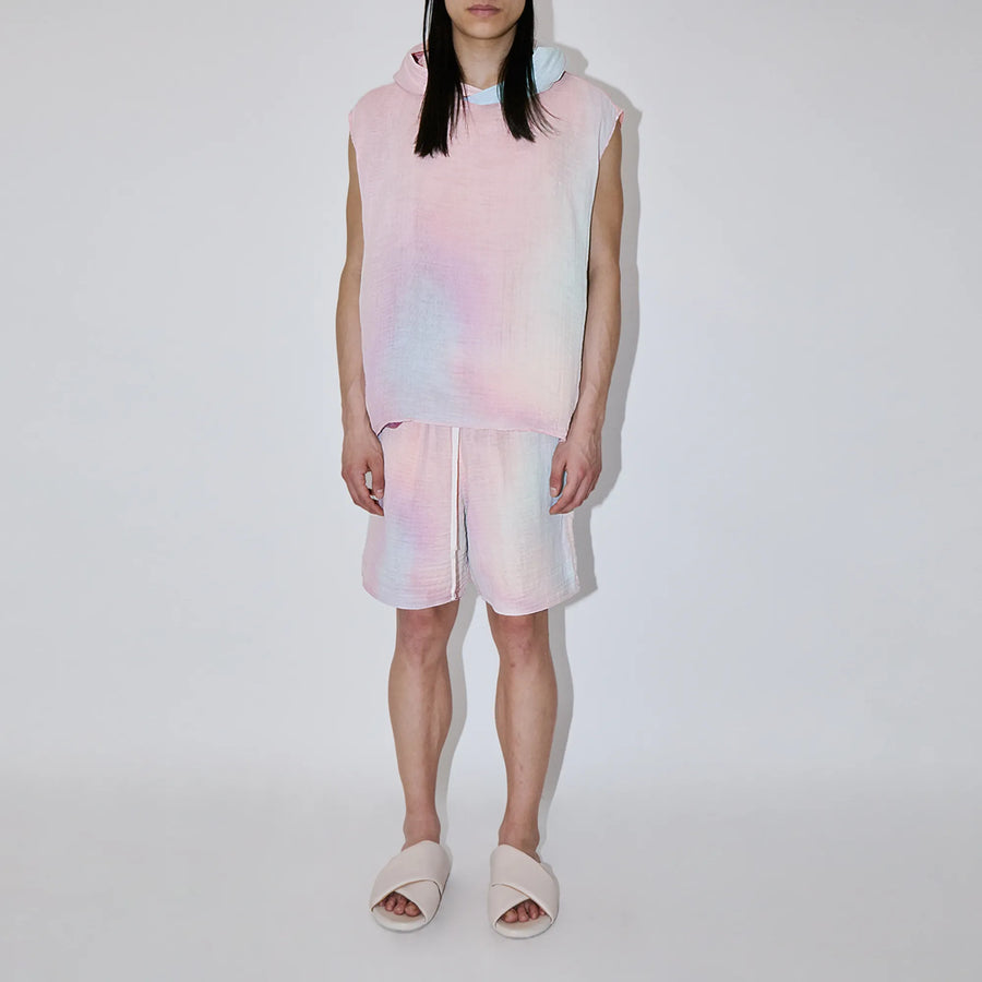 AngelWeave Indus Gauze Sleeveless Hoodie