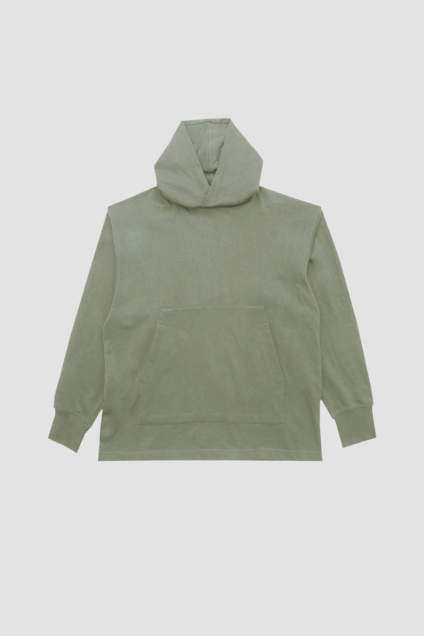 Heavyweight Endura Khaki Fleece Hoodie