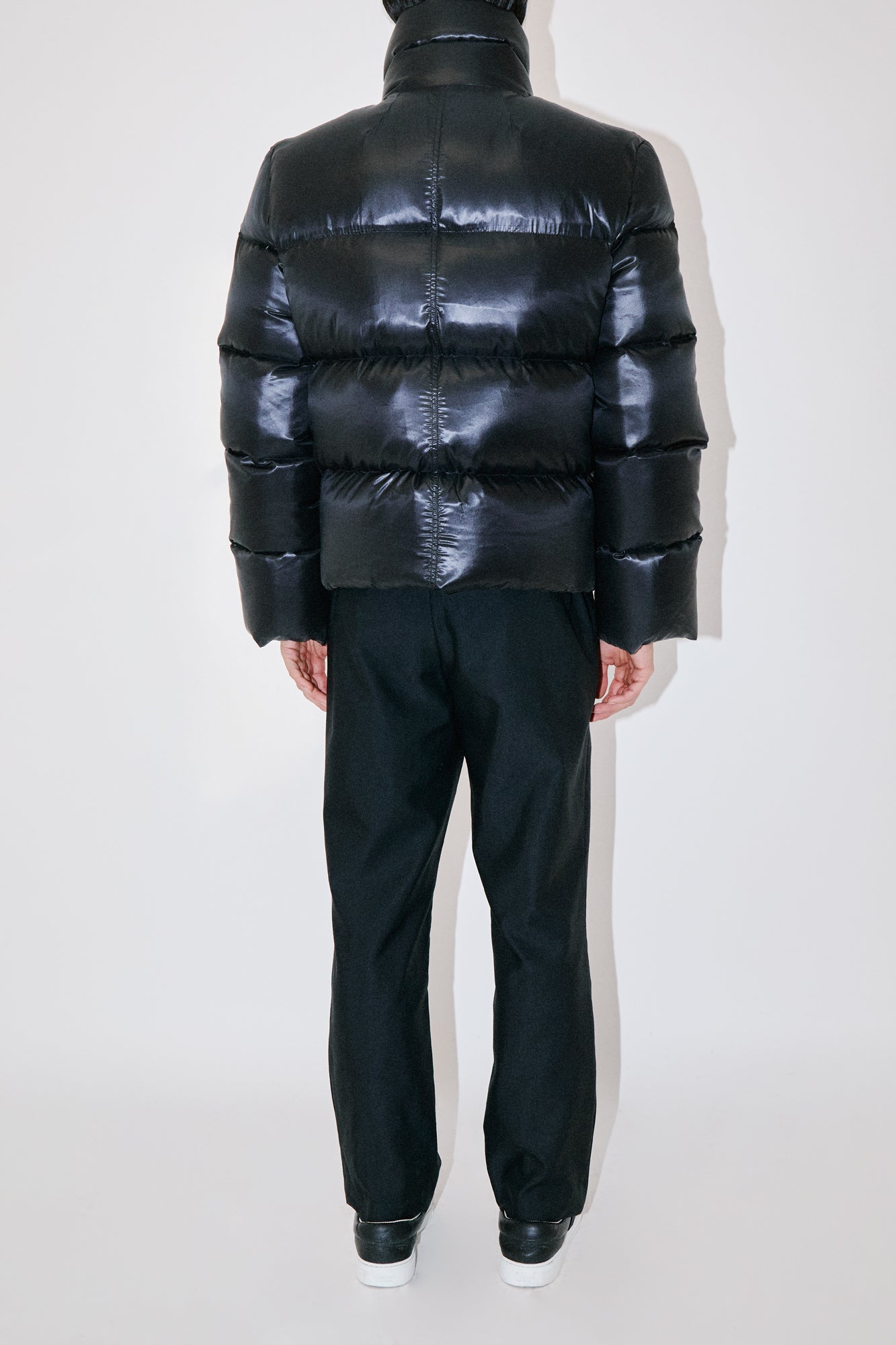 LuxLite Black Puffer Jacket