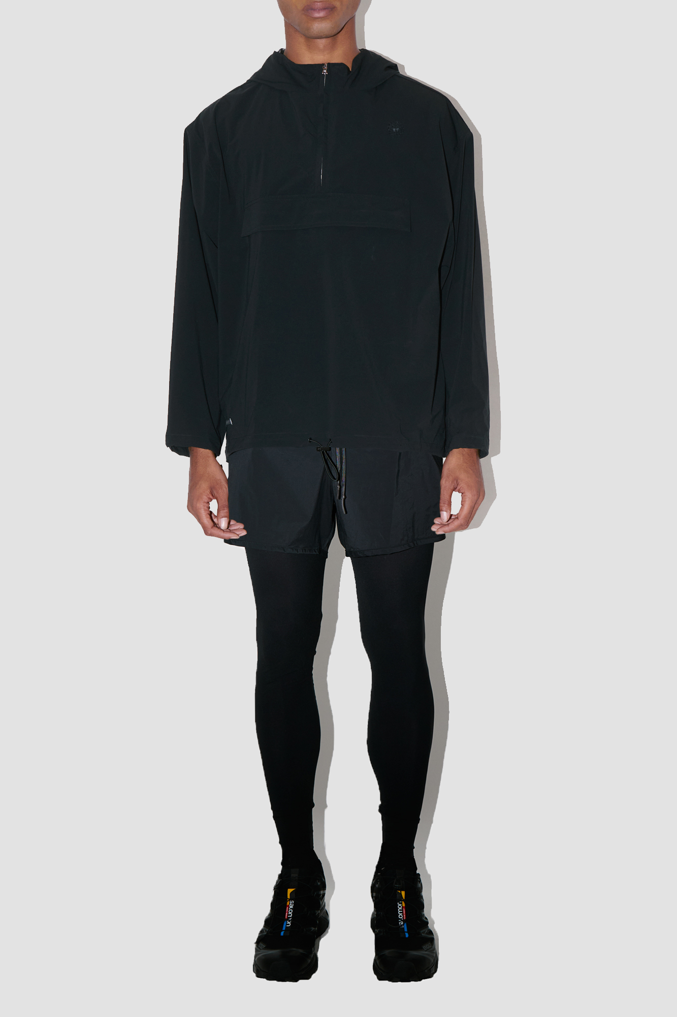 NoirSilk Short Poncho
