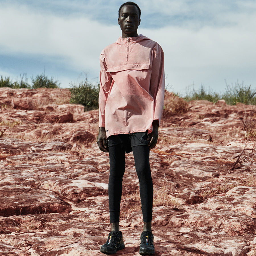 Moon Pink Short Poncho