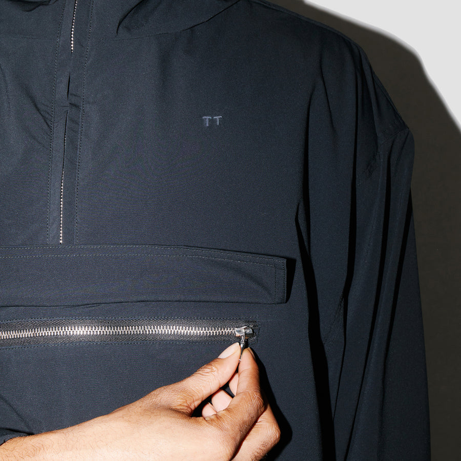 NoirSilk Short Poncho