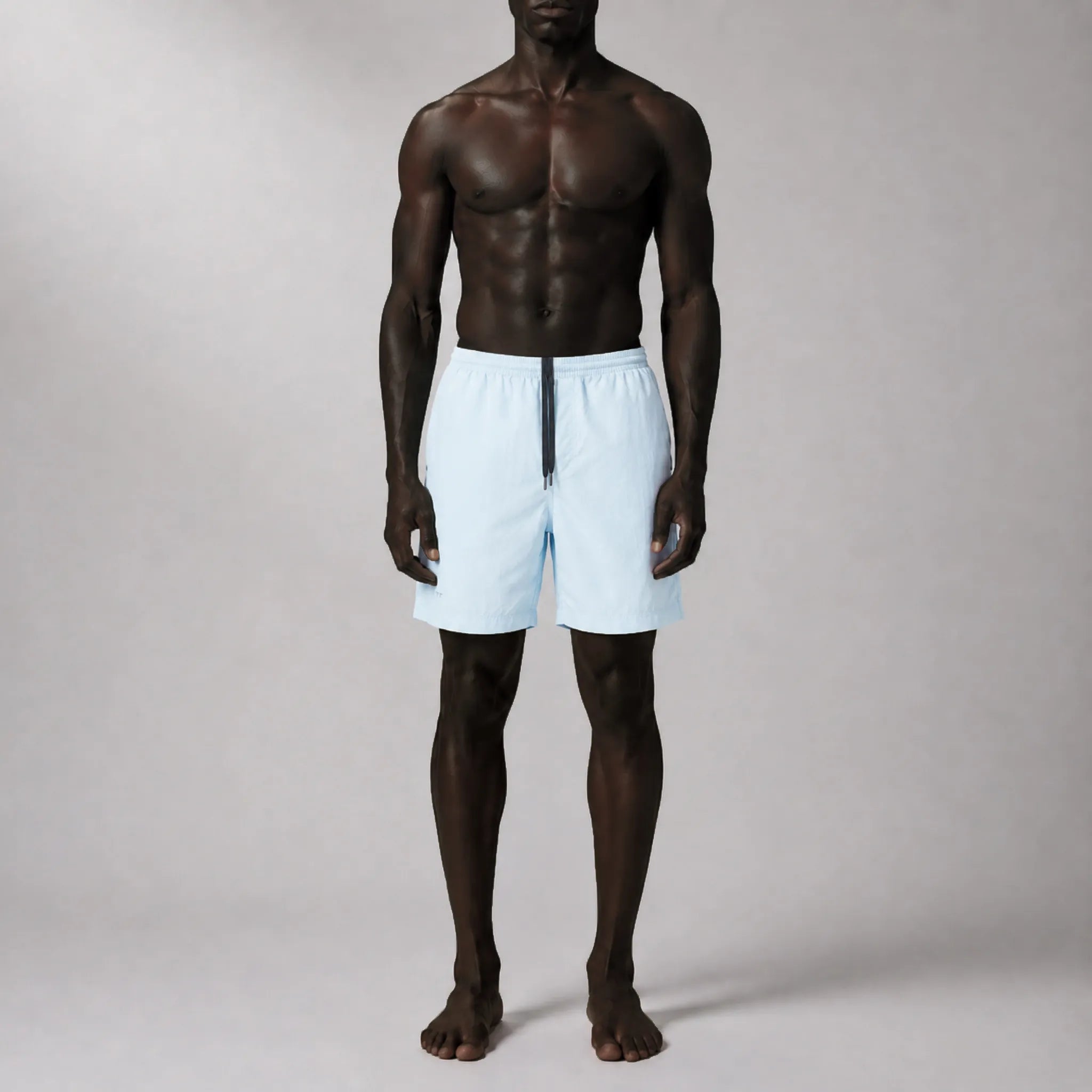 AquaSilk Sky Blue Classic Swim Shorts