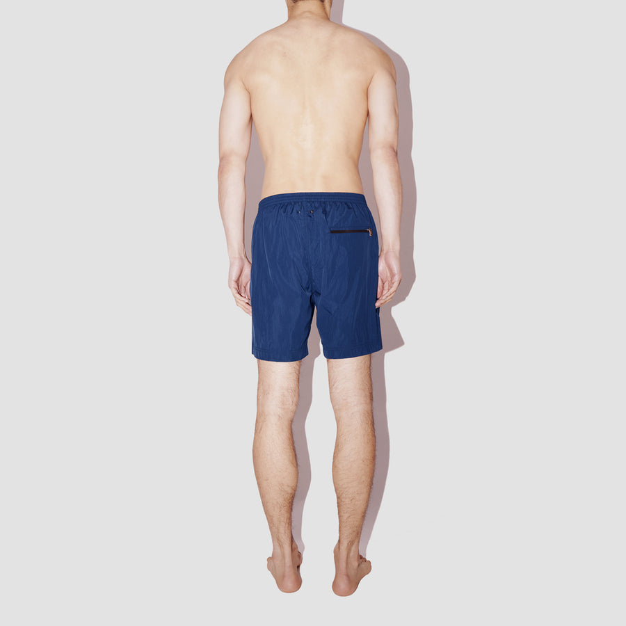 AquaSilk Navy Classic Swim Shorts