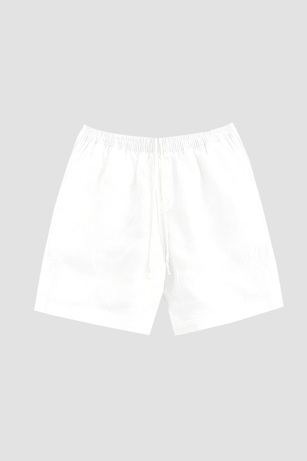 TerraLinen WHITE CLASSIC SHORTS