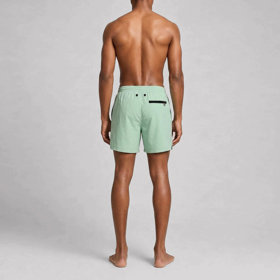 AquaSilk Mint Green Classic Swim Shorts
