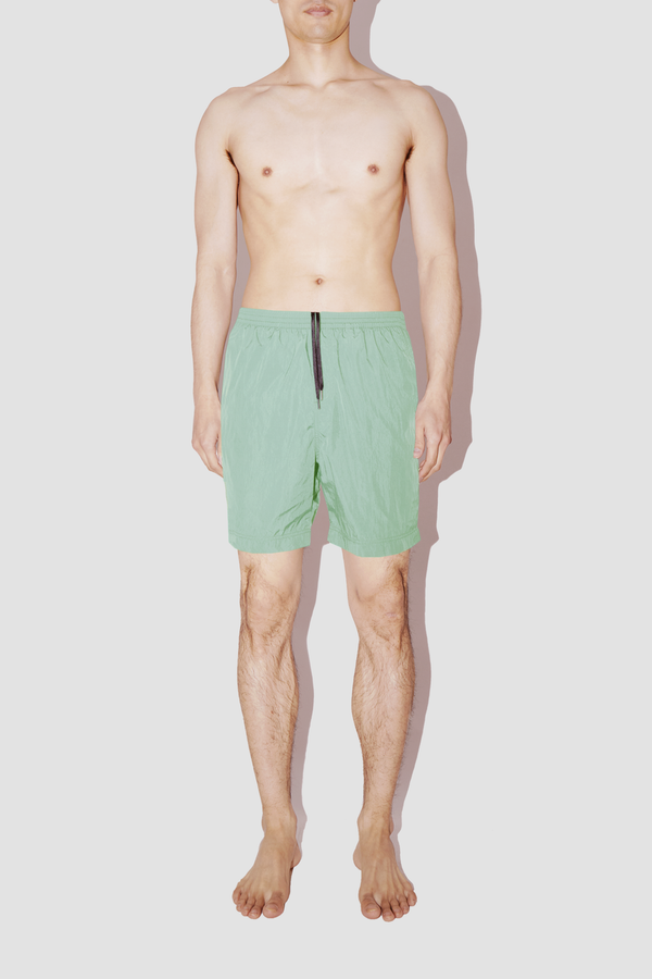 Almond Green Classic Swim Shorts