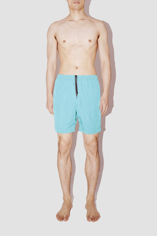 Aqua Blue Classic Swim Shorts