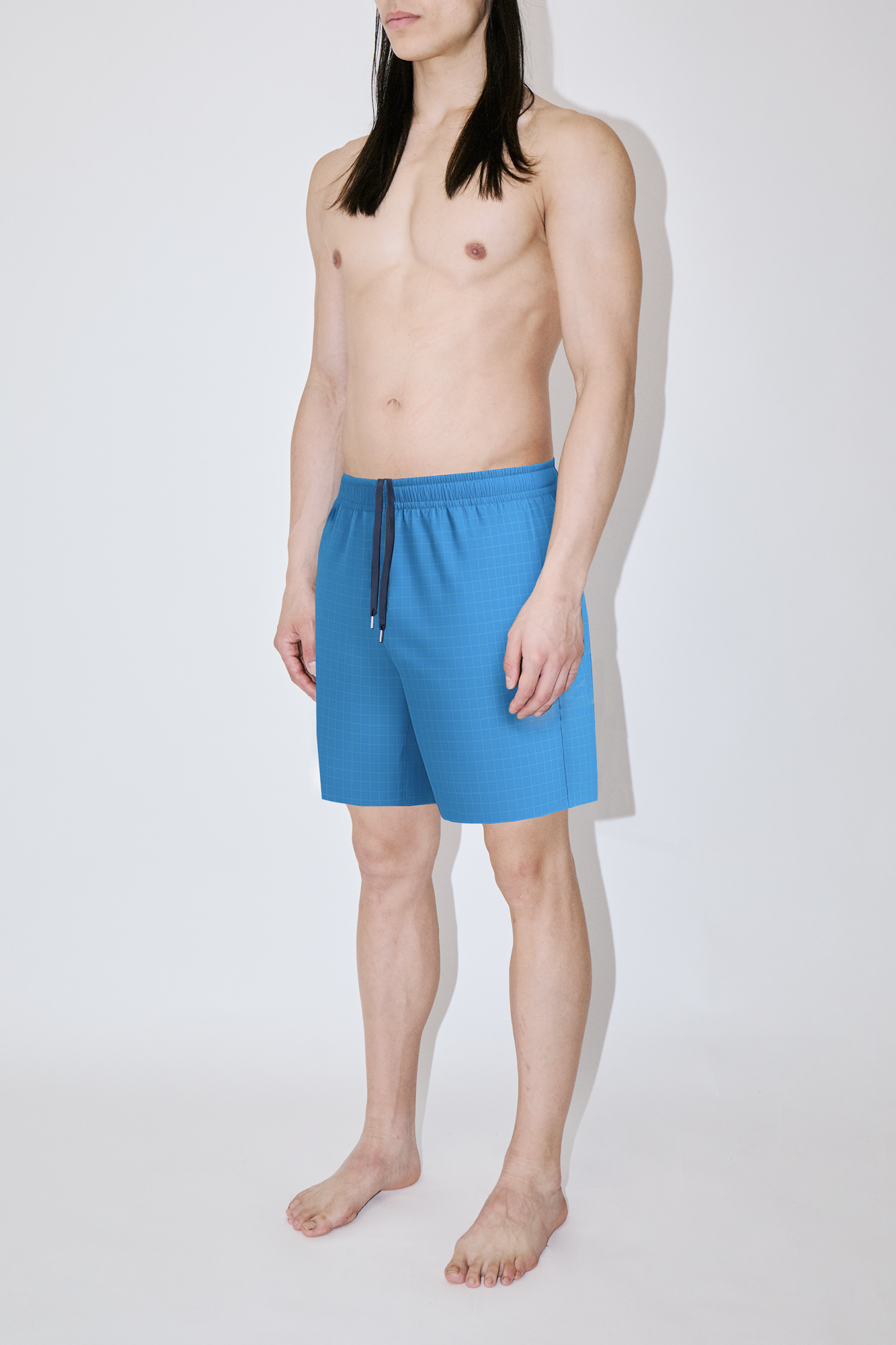 AzureGrid Classic Swim Shorts