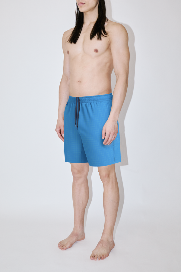 AzureGrid Classic Swim Shorts