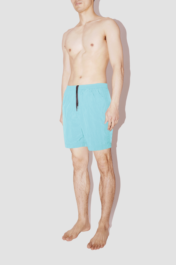 Aqua Blue Classic Swim Shorts