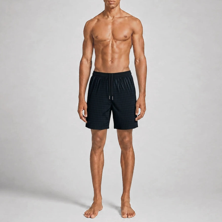 NoirGrid Classic Swim Shorts