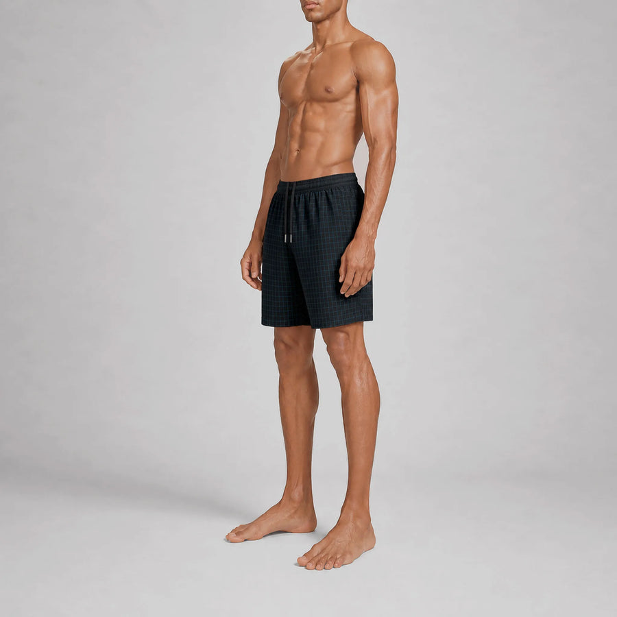NoirGrid Classic Swim Shorts