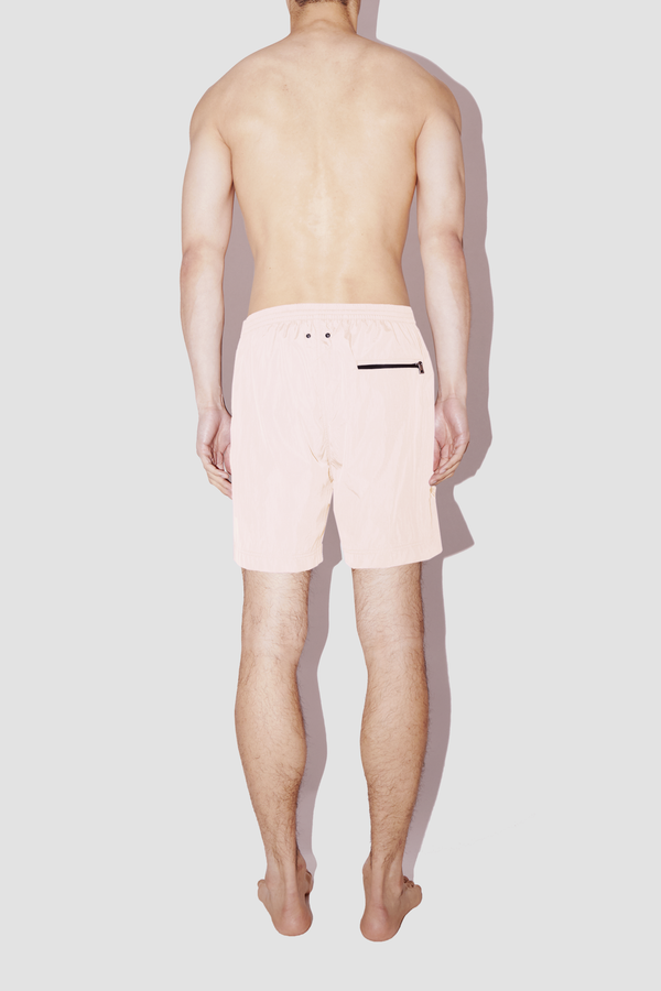 Pale Pink Classic Swim Shorts