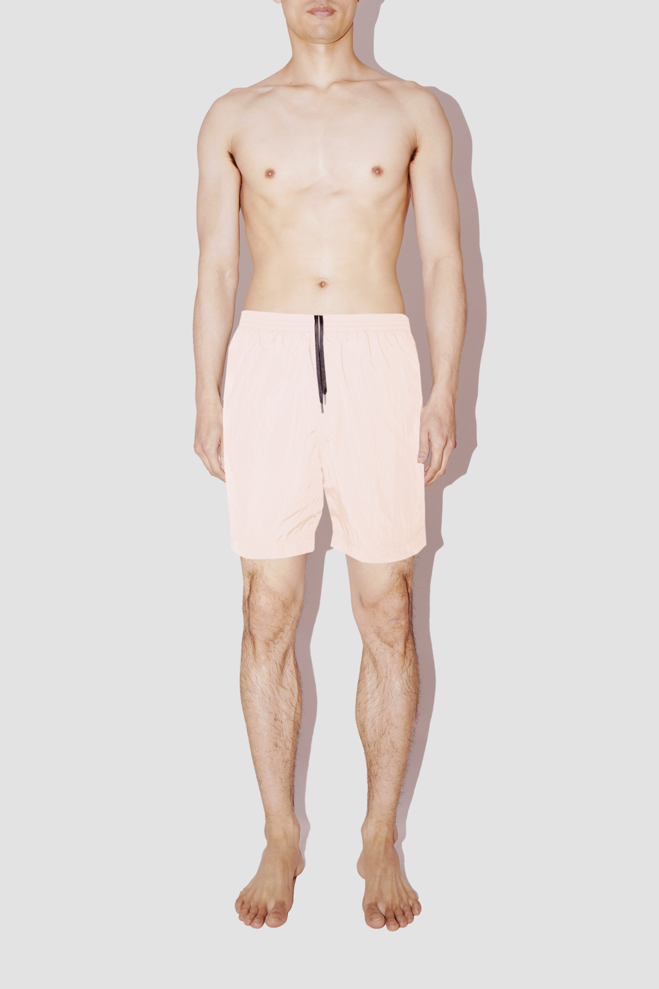 Pale Pink Classic Swim Shorts