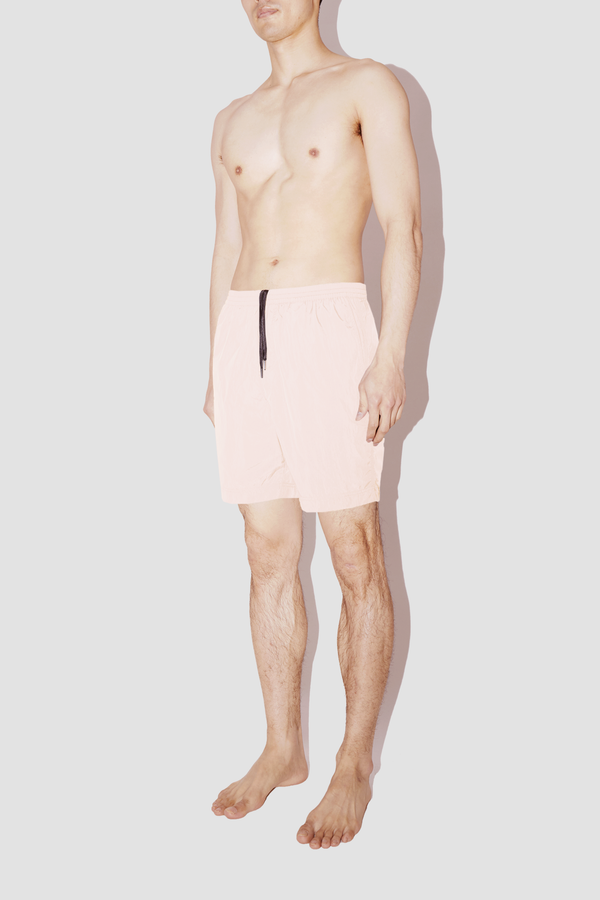 Pale Pink Classic Swim Shorts