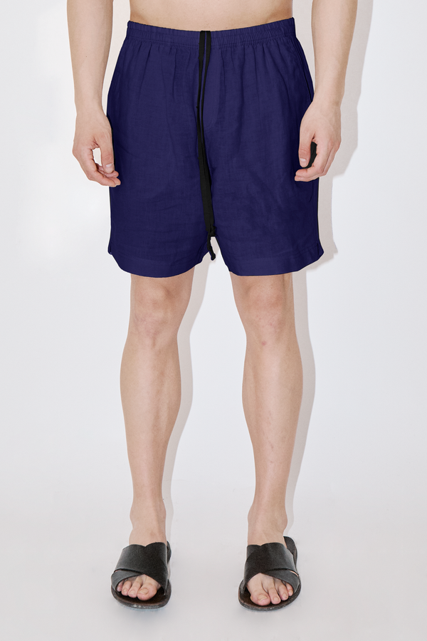 TerraLinen Indigo Classic Shorts