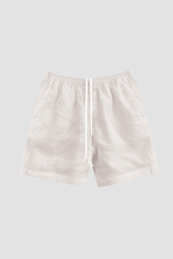 TerraLinen Ivory Classic Shorts