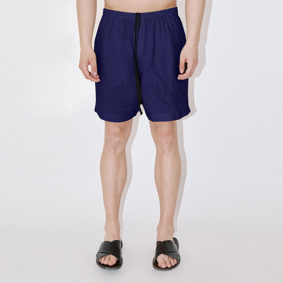 TerraLinen Indigo Classic Shorts