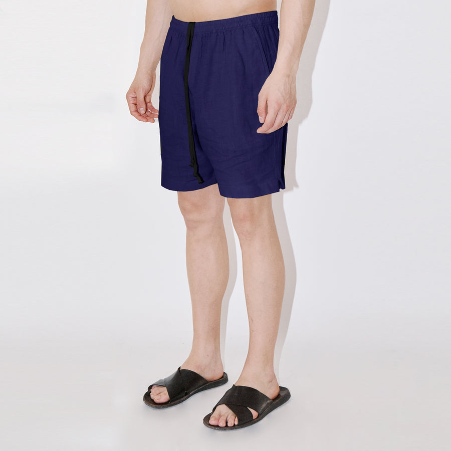 TerraLinen Indigo Classic Shorts