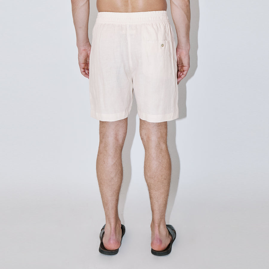 TerraLinen Ivory Classic Shorts
