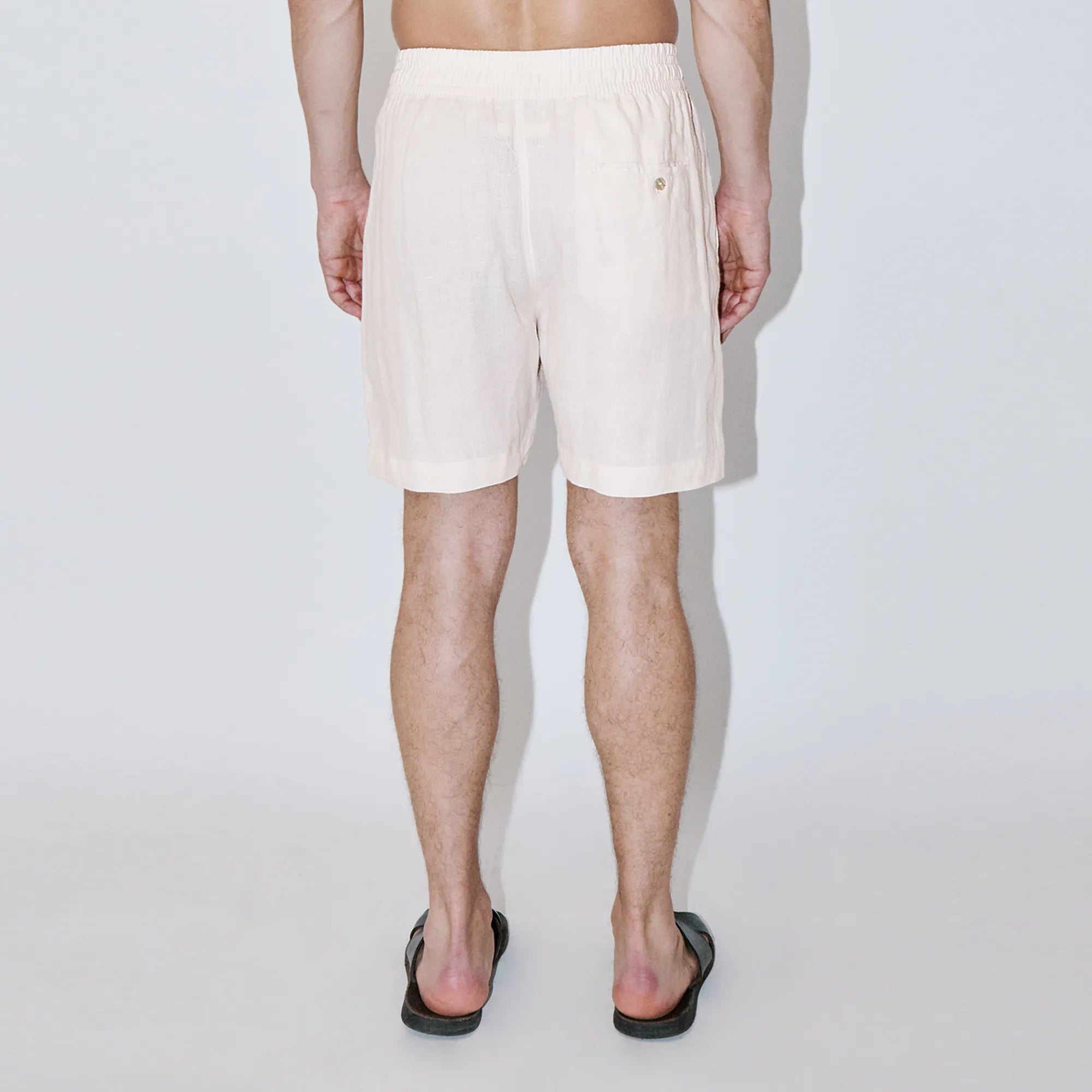 TerraLinen Ivory Classic Shorts