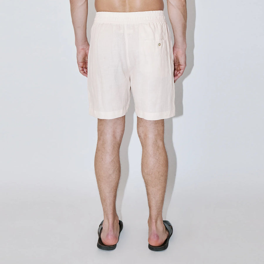TerraLinen Ivory Classic Shorts