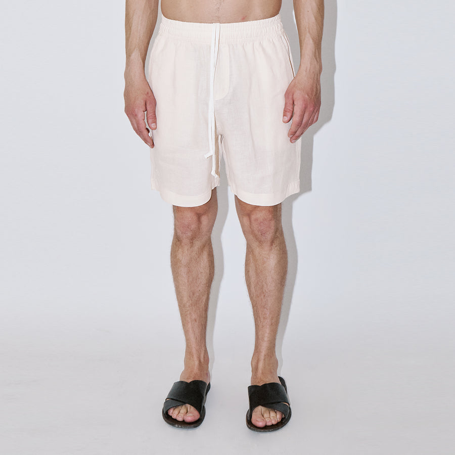 TerraLinen Ivory Classic Shorts