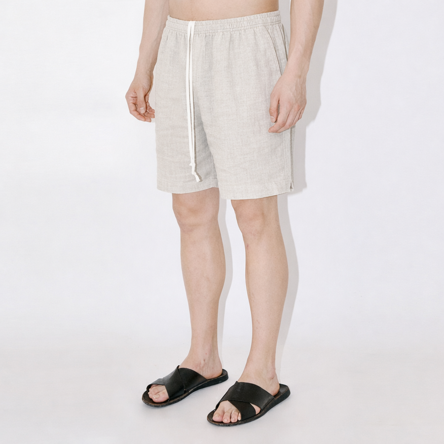 TerraLinen Sand Classic Shorts