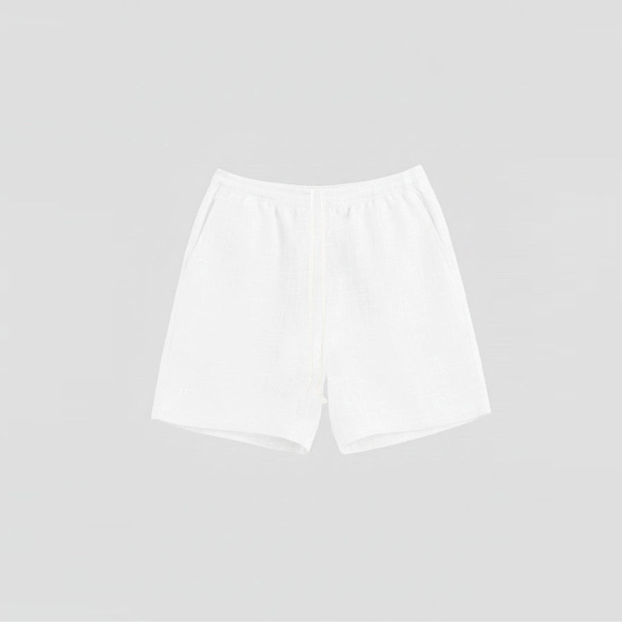 TerraLinen White Classic Shorts