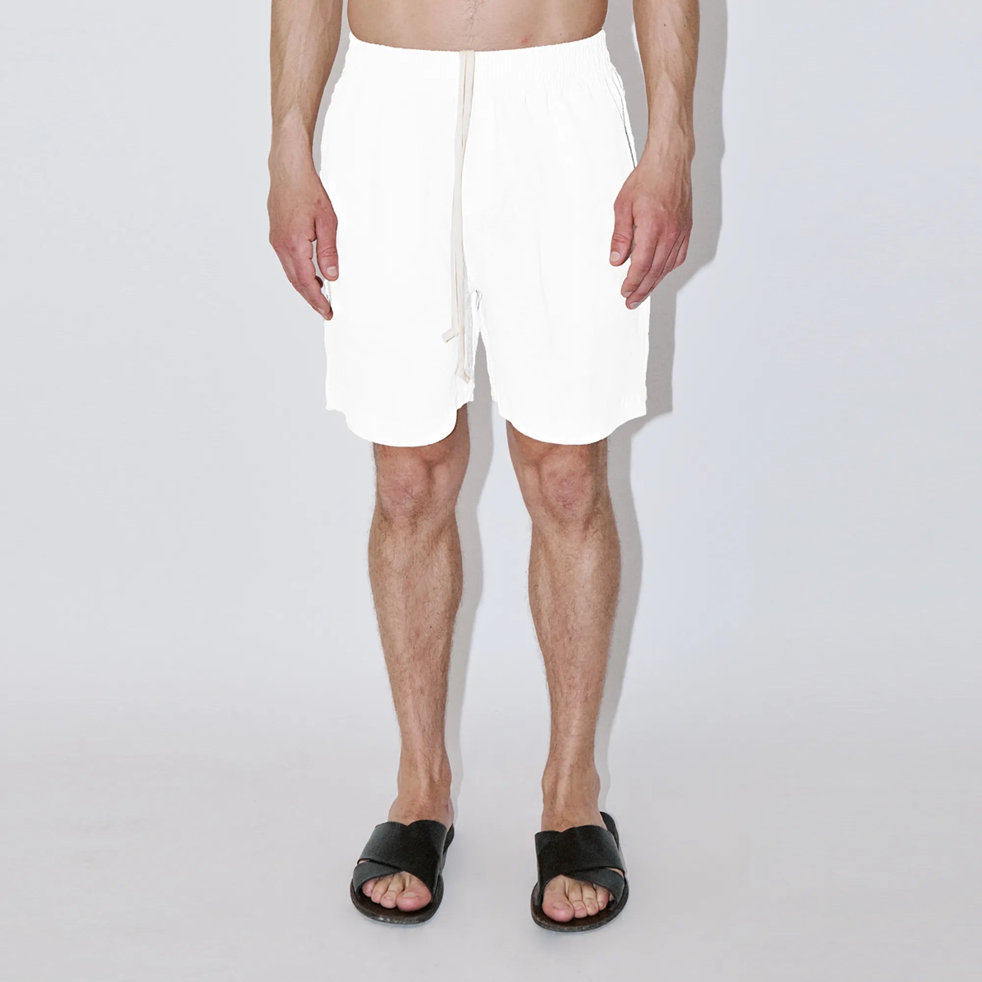 TerraLinen White Classic Shorts