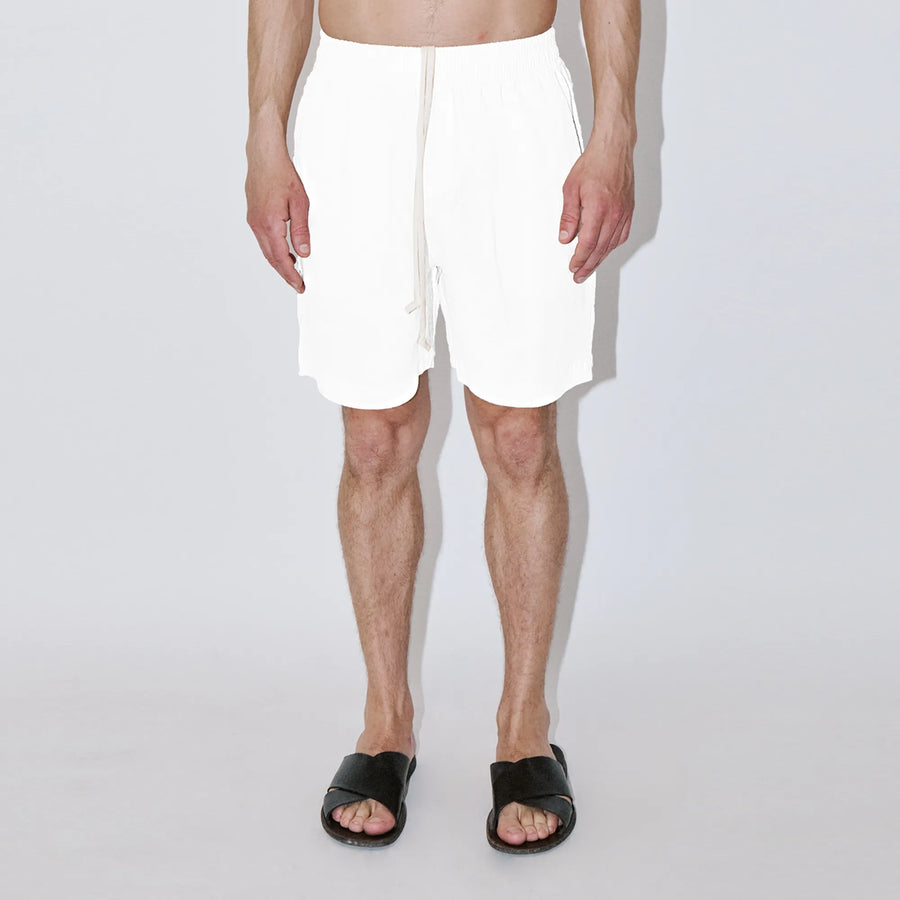 TerraLinen White Classic Shorts