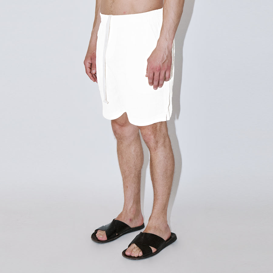 TerraLinen White Classic Shorts