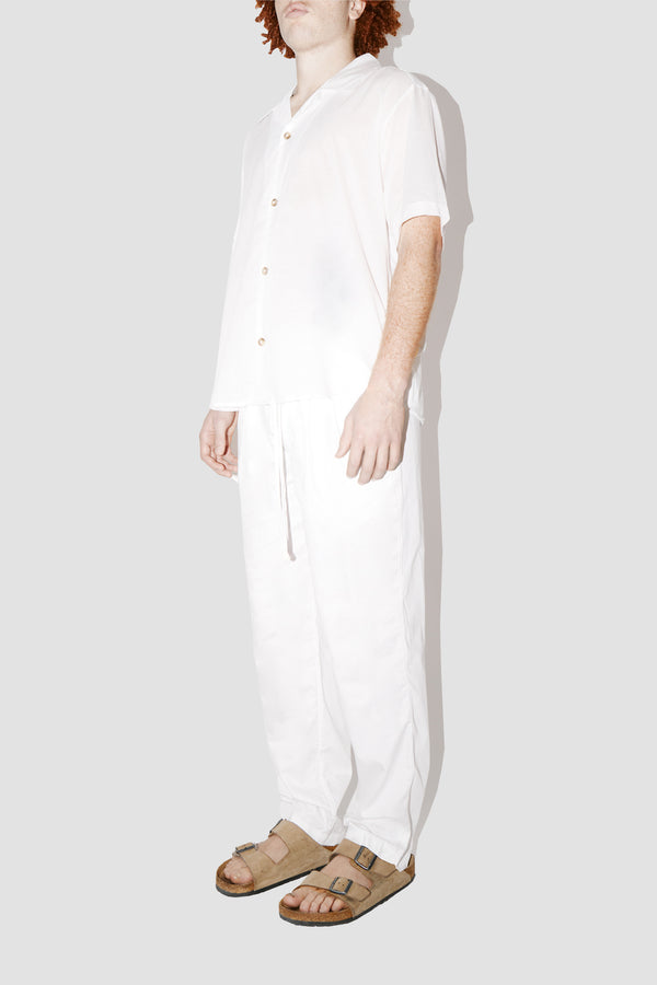 GizaFine OFFWHITE RESORT SHIRT