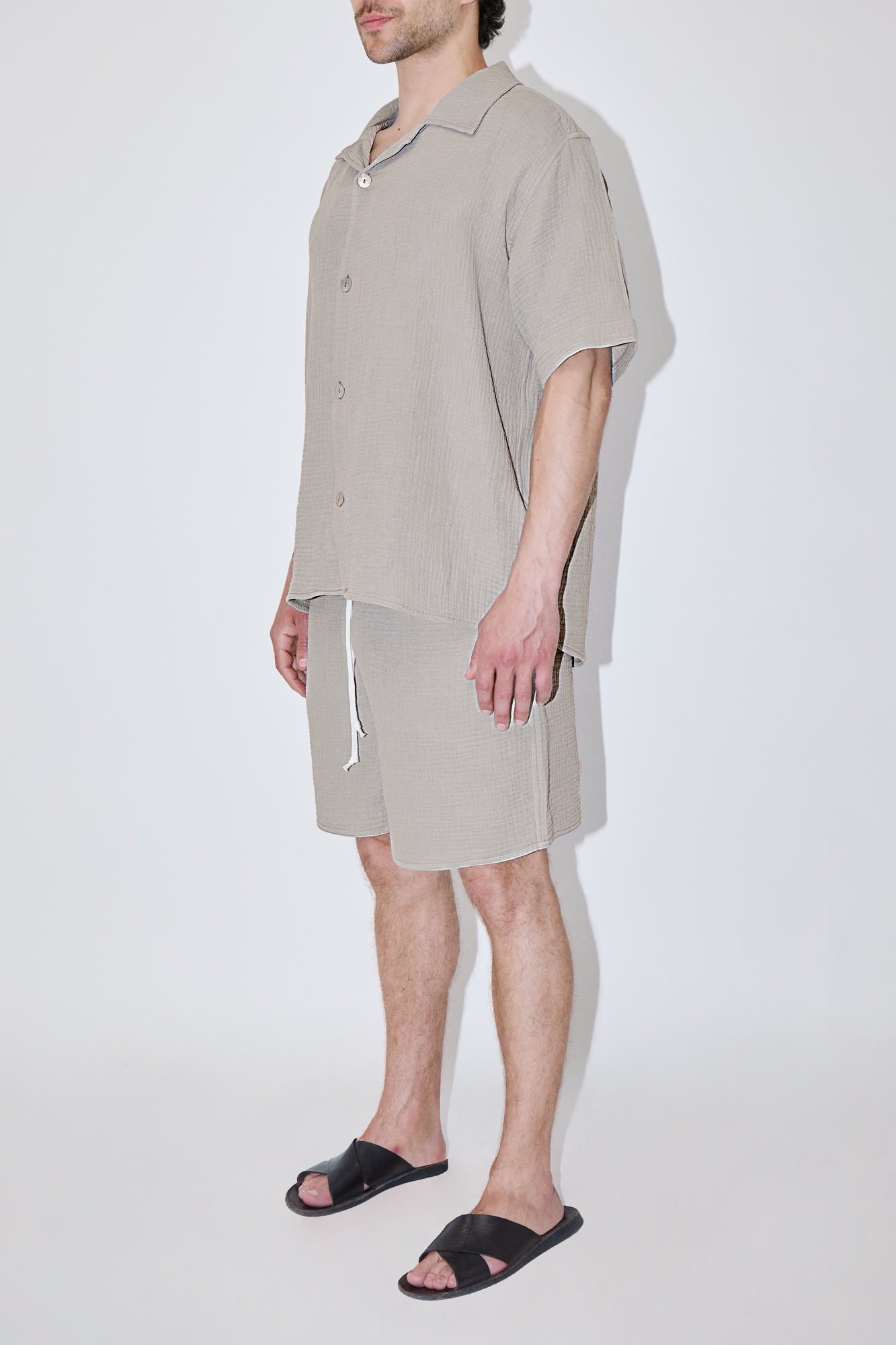 AngelWeave Sand Gauze Resort Shirt