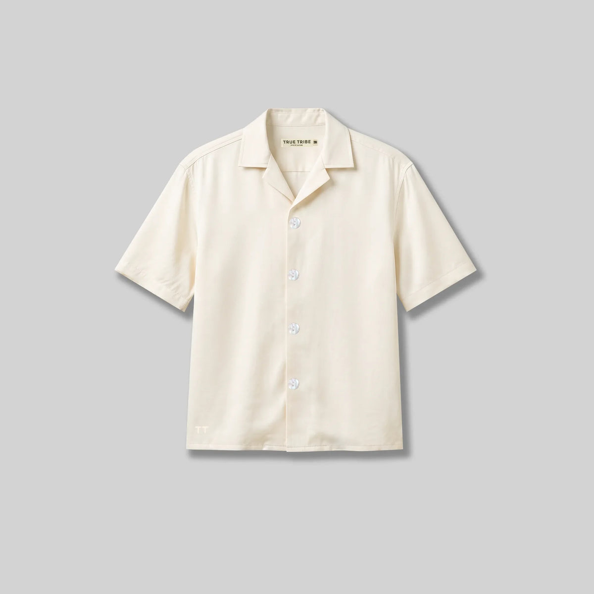 DuneSilk Ivory Resort Shirt
