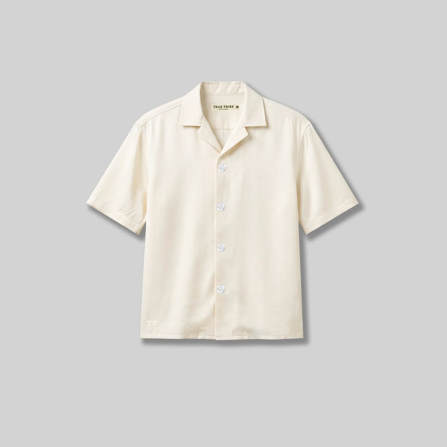 DuneSilk Ivory Resort Shirt