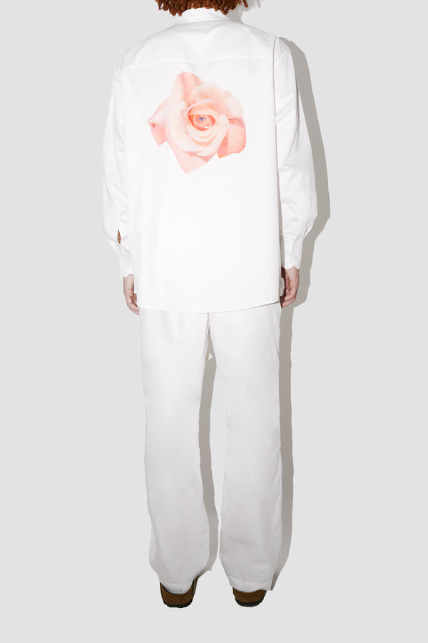 Paris WHITE OVERSIZED SHIRT