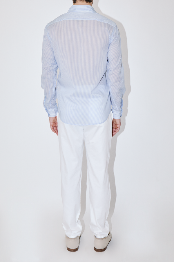 BreathAir Chambray Stripe Classic Shirt