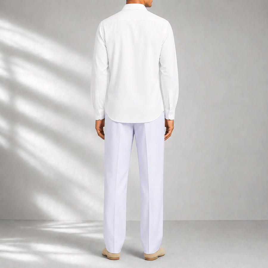 MicroTwill White
