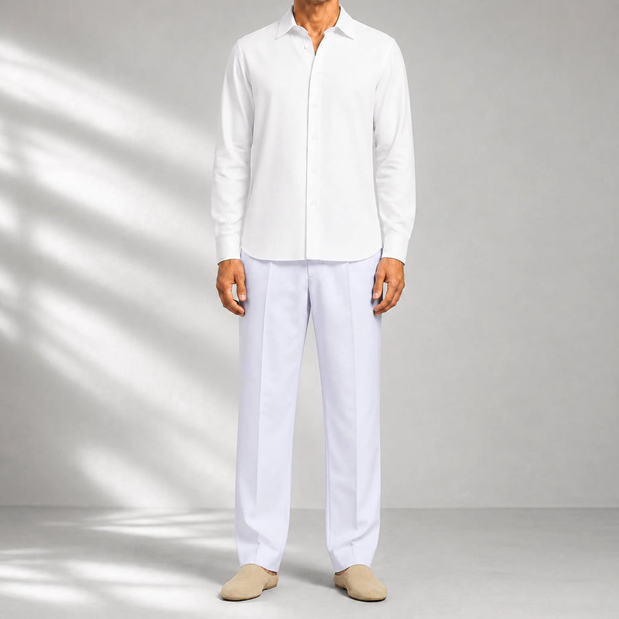 MicroTwill White