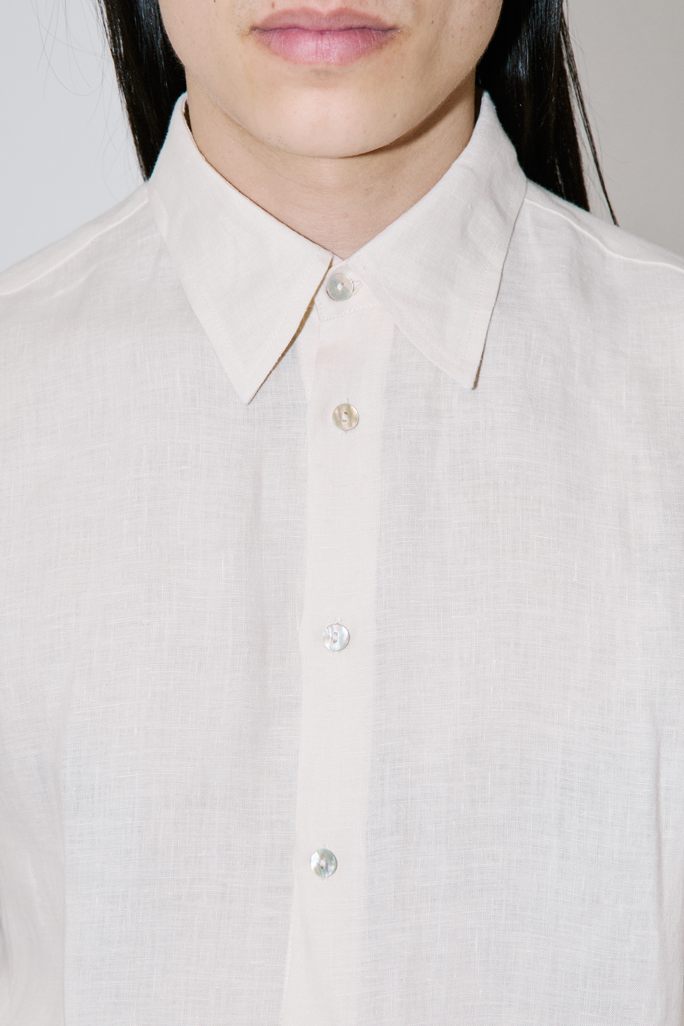 TerraLinen Ivory Classic Shirt