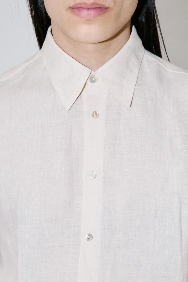 TerraLinen Ivory Classic Shirt