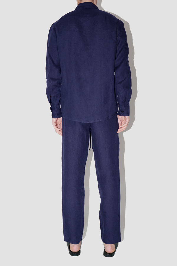 TerraLinen Indigo Classic Shirt