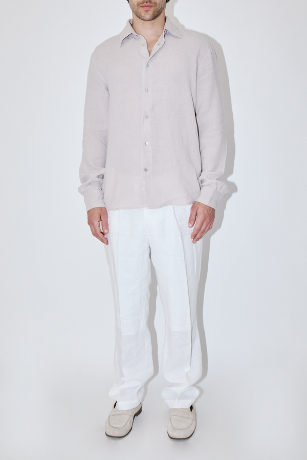 TerraLinen Sand Classic Shirt